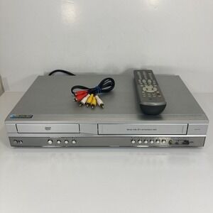 LG DVD/VHS Combo Player LVC-737 w/ Remote + Cables - Tested & Working